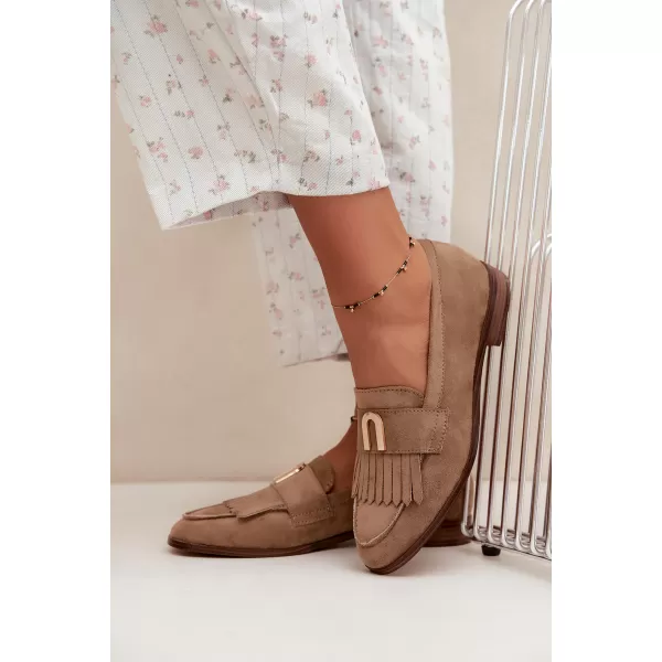  Damenmokassins BOTO 3742 KHAKI 