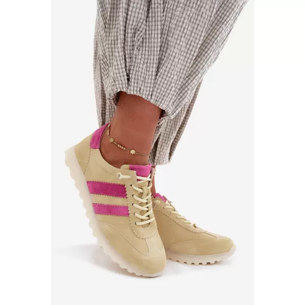  Damen-Sneaker BOTO GD-XW-1011 GELB/FUCHSIA 