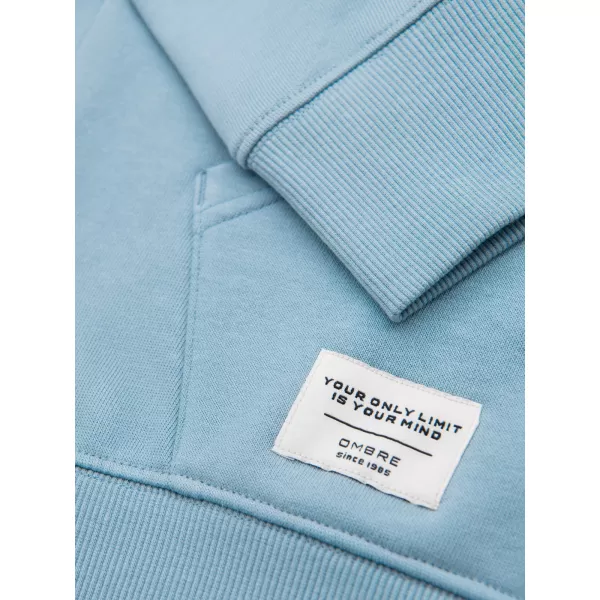  Herren-Sweatshirt OMBRE OM-SSBN-0270 BLAU 
