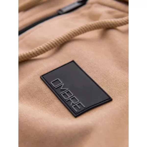  Herren-Sweatshirt OMBRE OM-SSZP-0256 SAND 