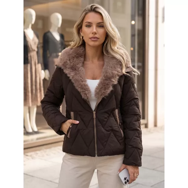  Damenjacke DSTREET TY6084 BRAUN 