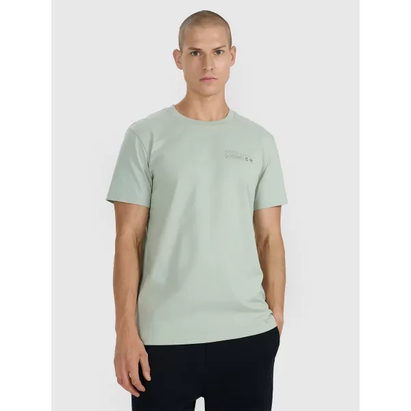  Herren-T-Shirt 4F WAW25TTSHM2372 MINZE 