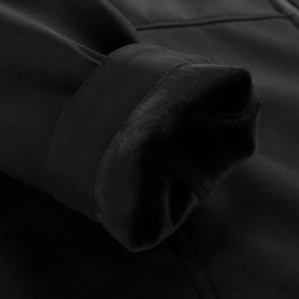  Warmer Softshellmantel für Damen ALPINE PRO IBORA 2 SCHWARZ 