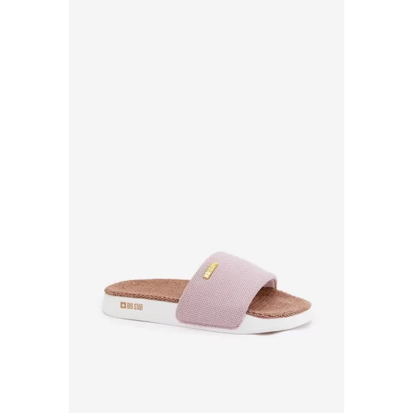 Damenhausschuhe BIG STAR SHOES RR274A105 ROSA 