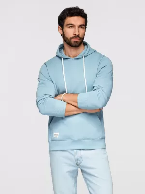Herren-Sweatshirt OMBRE OM-SSBN-0270 BLAU