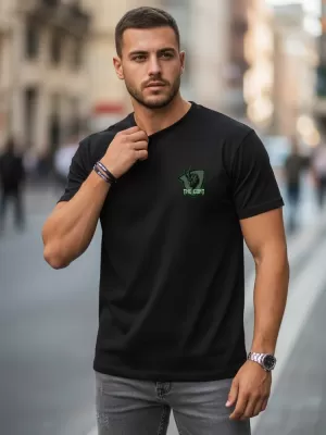 Herren-T-Shirt DSTREET NX0153R-BK SCHWARZ