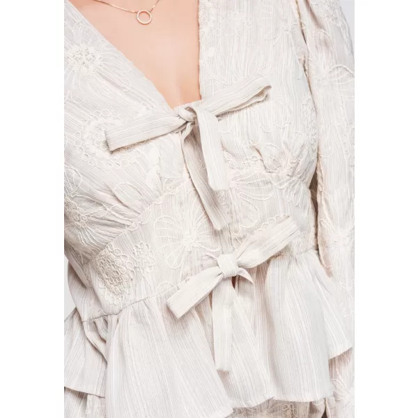  Damenbluse OMBRE OW-TS-E0060 BEIGE 