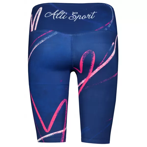  Premium-Overknee-Leggings für Damen (neue Größen) ALTISPORT VOJ/ALW082LEG06 DUNKELBLAU 