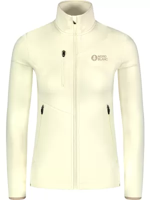 Powerfleece-Sweatshirt für Damen NORDBLANC CRISP NBSFL8338 BEIGE