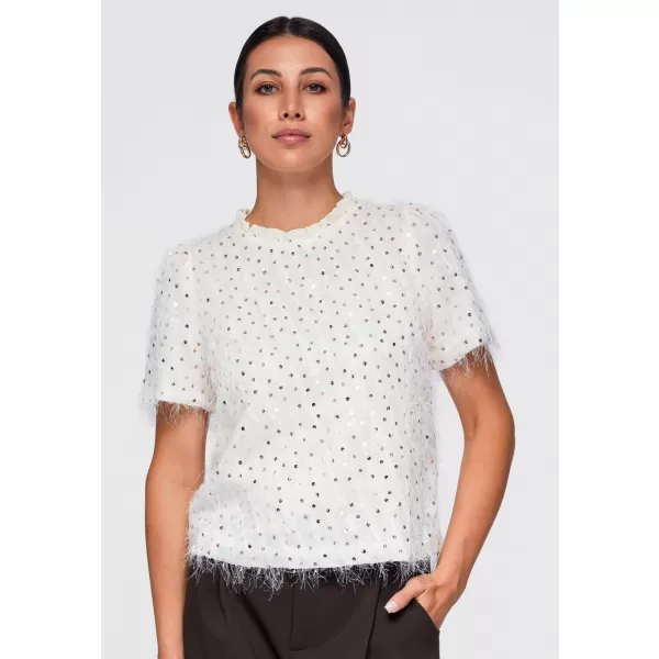  Damenbluse OMBRE OW-TS-E0089 BEIGE 