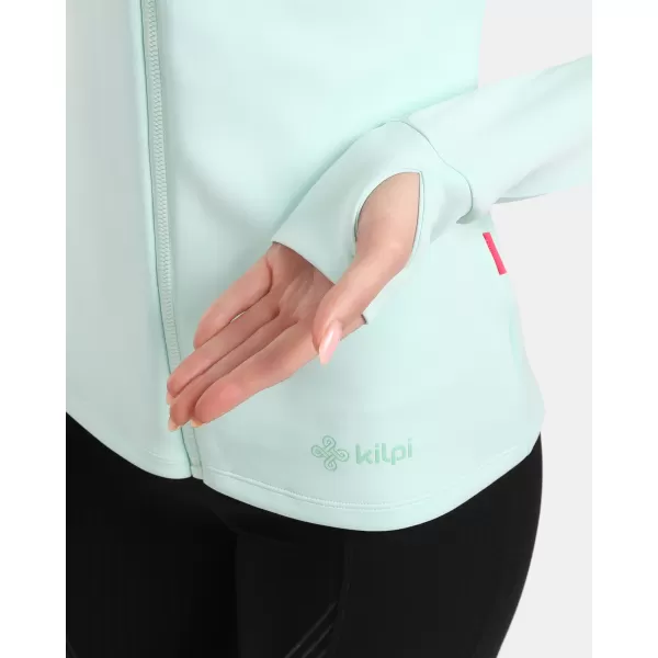  Fleece-Sweatshirt für Damen KILPI LAJEN-W 1L0205KI MINZE 