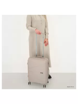 Koffer BEAGLES Travel 25138 S HELLES TAUPE