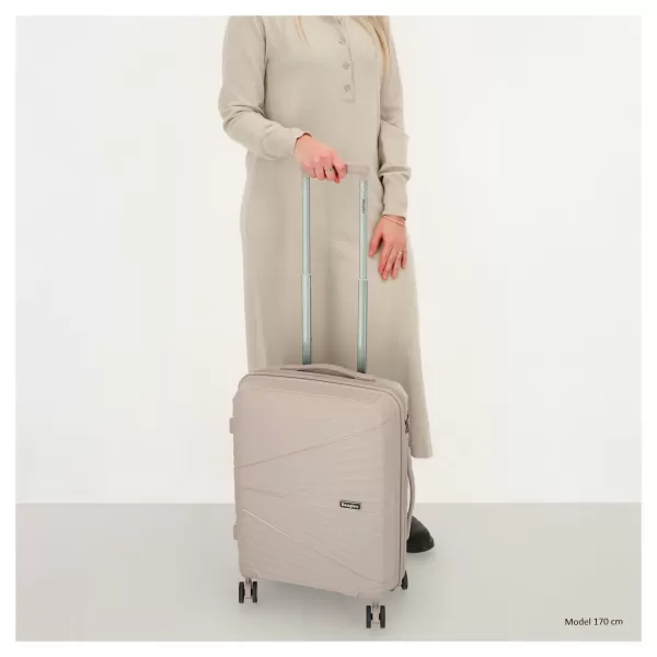  Koffer BEAGLES Travel 25138 S HELLES TAUPE 