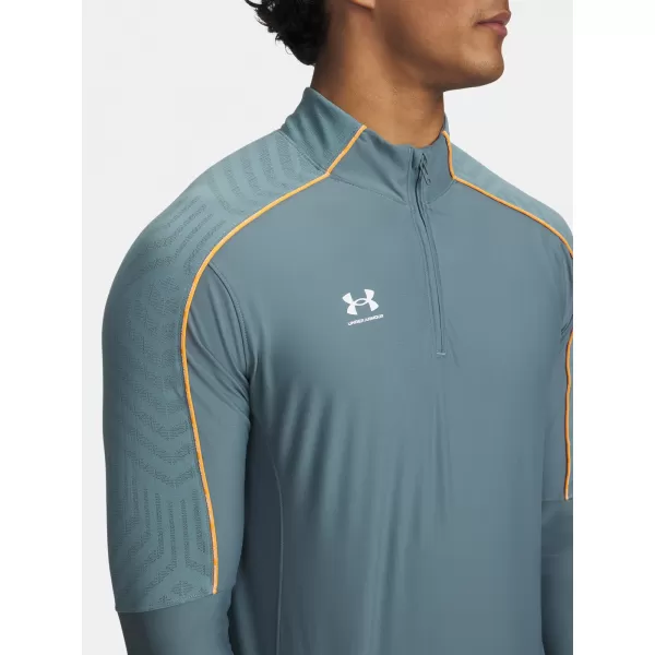  Herren-T-Shirt UNDER ARMOUR UA M CHALLENGER PRO MIDLAYER 6008988-587 BLAU 