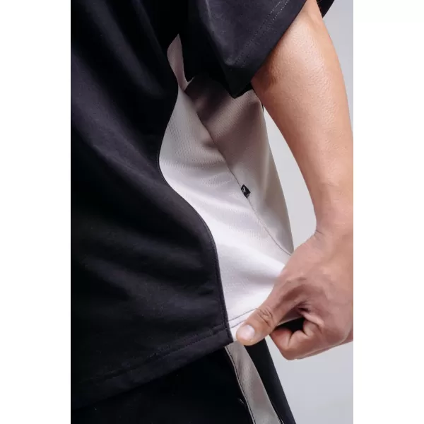  Übergroßes T-Shirt NEBBIA PRIMAL 869 SCHWARZ 