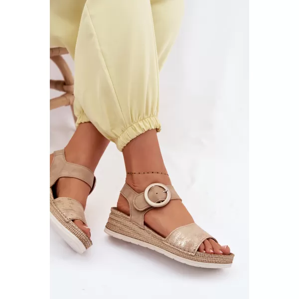  Damensandalen INBLU RV000013 SAND 