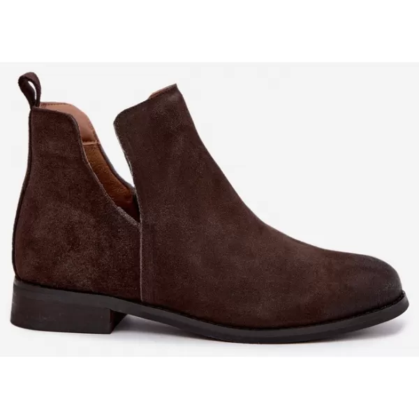  Damen-Stiefeletten VINCEZA 133142 LEDER 