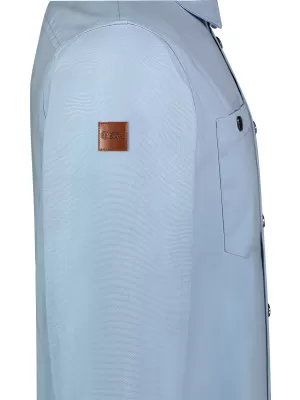 Herren-Flanellhemd NORDBLANC HAZE NBSSM8370 BLAU