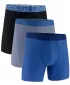 Herren-Boxershorts UNDER ARMOUR UA PERFORMANCE TECH - SOLID 6 -3PK 1383878-448 BLAU