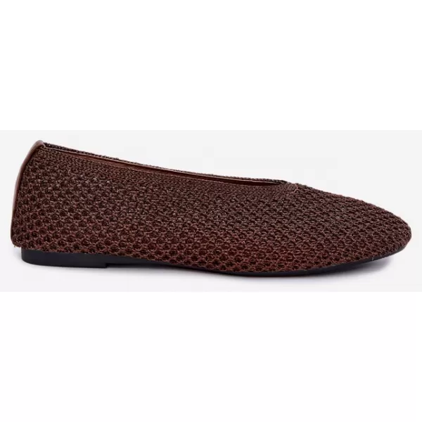  Ballerinas für Damen BOTO CH956 BRAUN 
