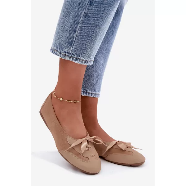  Ballerinas für Damen BOTO 8531 BRAUN 