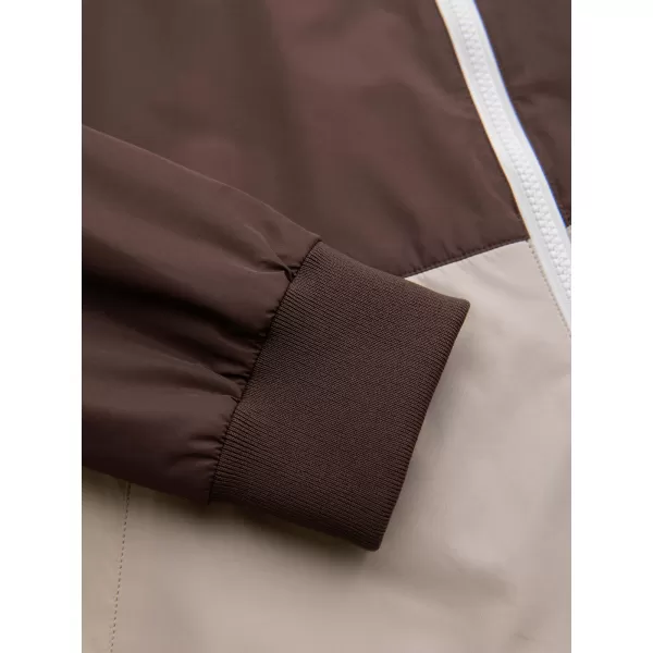 Herrenjacke OMBRE C584 BRAUN UND BEIGE 