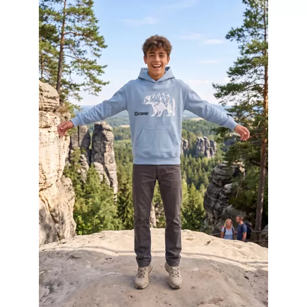  Kinder-Sweatshirt ALTISPORT ALM193422 HIMMELBLAU 