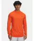 Herren-T-Shirt UNDER ARMOUR VANISH ELITE SEAMLESS 1/4 ZP 1382798-844 ORANGE
