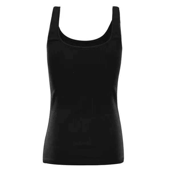  Damen-Tanktop ALPINE PRO OMINA SCHWARZ 