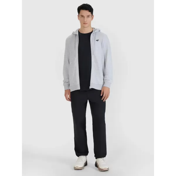  Herren-Sweatshirt 4F WMM00TSWSM1768 KALTE HELLGRAUE MELANGE 