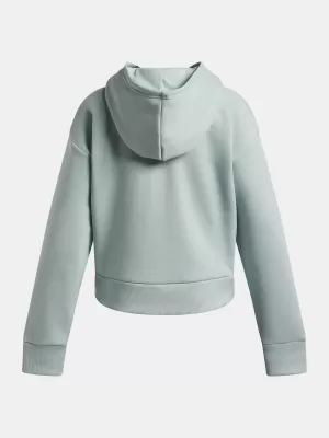 Sweatshirt für Mädchen UNDER ARMOUR UA RIVAL FLEECE HOODIE 1379517-477 BLAU