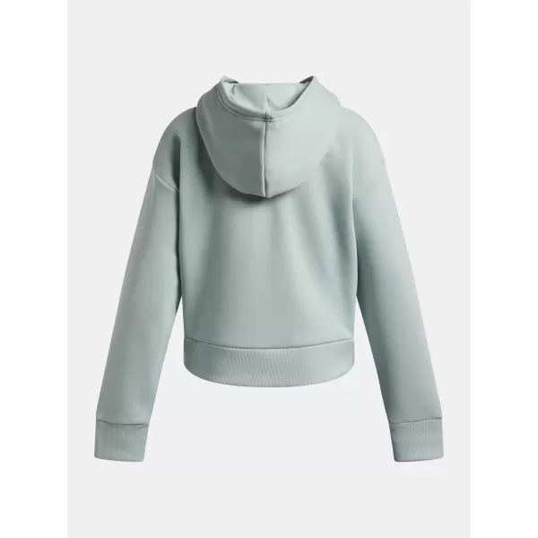  Sweatshirt für Mädchen UNDER ARMOUR UA RIVAL FLEECE HOODIE 1379517-477 BLAU 