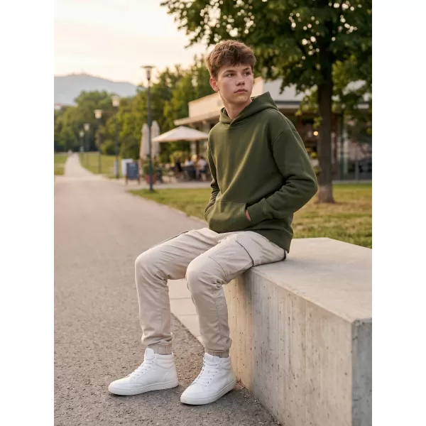  Kinder-Sweatshirt MALFINI CHILL 423 MILITÄR 