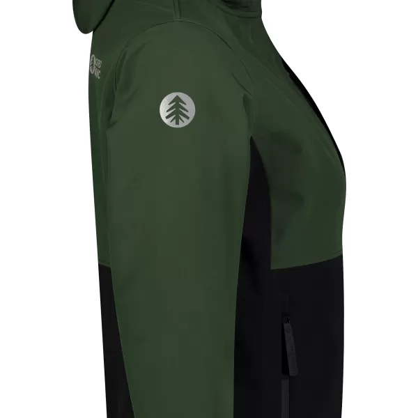  Softshelljacke für Damen NORDBLANC BLINK NBSSL8320 GRÜN 