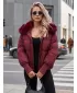 Damenjacke DSTREET TY5817 BURGUND