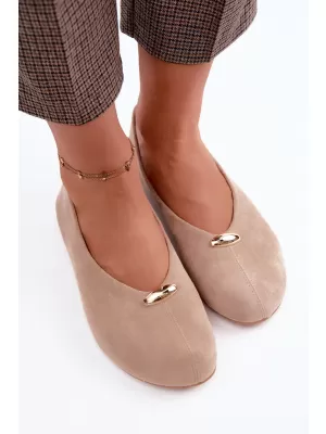 Ballerinas für Damen BOTO JH607P BEIGE