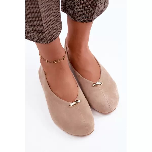 Ballerinas für Damen BOTO JH607P BEIGE 