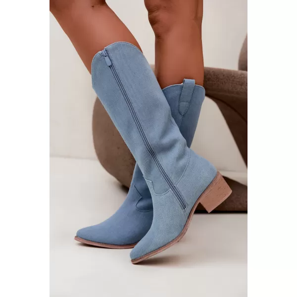  Damenstiefel BOTO LQ-115 BLAU 
