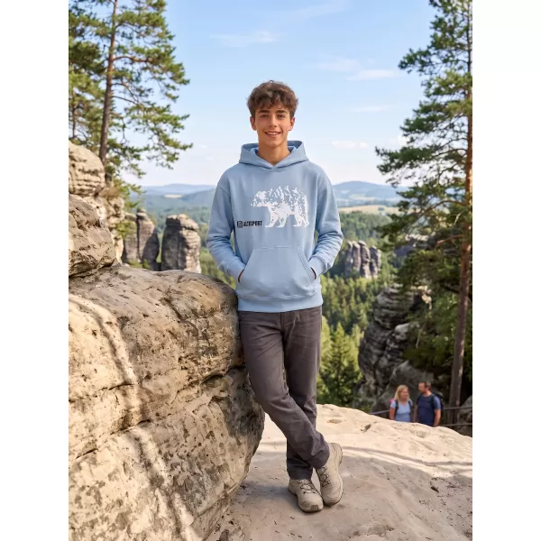  Kinder-Sweatshirt ALTISPORT ALM193422 HIMMELBLAU 