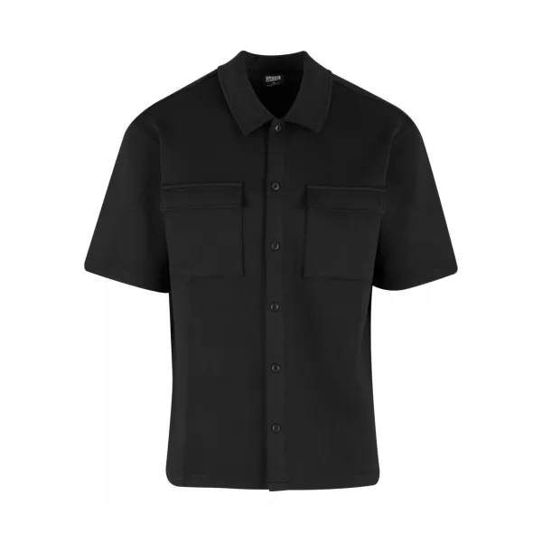  Herrenhemd URBAN CLASSICS TB8211-00007 SCHWARZ 
