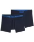 Herren-Boxershorts PUMA MEN EVERYDAY PLACED LOGO BOXER 2P 93847619 MARINEBLAU/BLAU