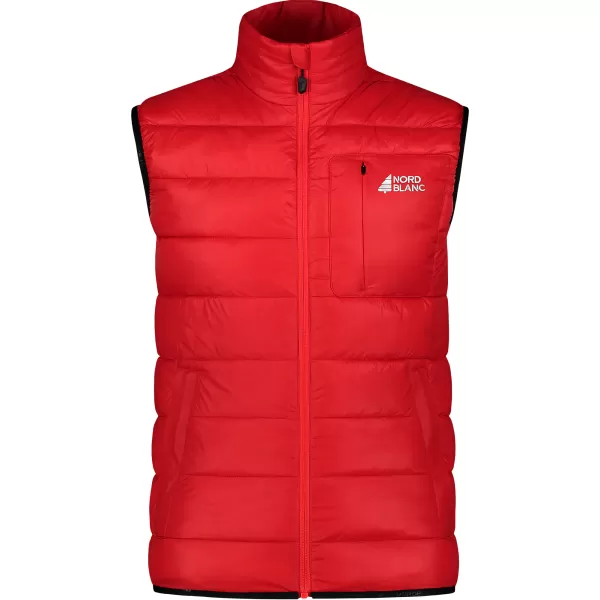  Winterweste für Herren NORDBLANC FLINT WJM8391 ROT 