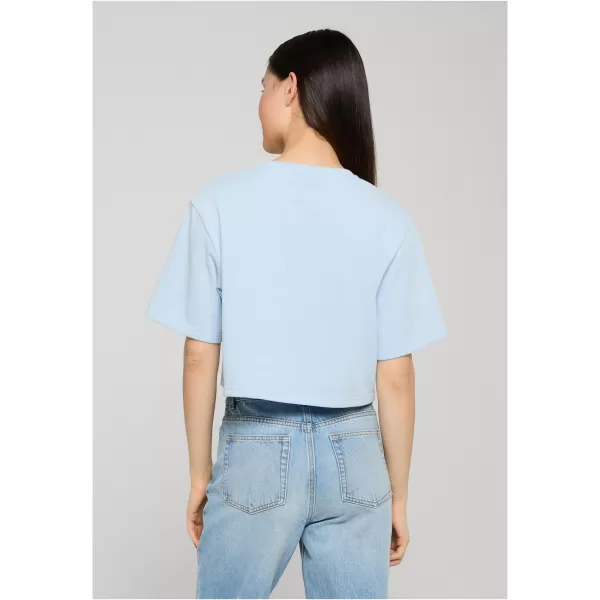  Damen-T-Shirt URBAN CLASSICS TB8288 BLAU EINFRIEREN 