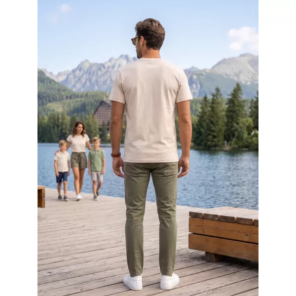  Herren-T-Shirt ALTISPORT NP/ALMST20001 NATÜRLICH 