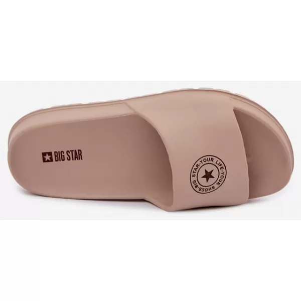  Damenhausschuhe BIG STAR SHOES UU274074 BRAUN- UND BEIGETÖNE 