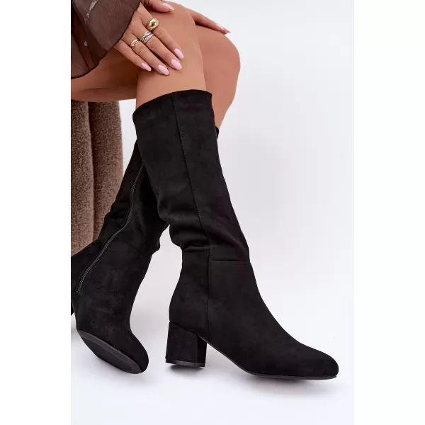  Damenstiefel S.BARSKI HY62-8131 SCHWARZ 