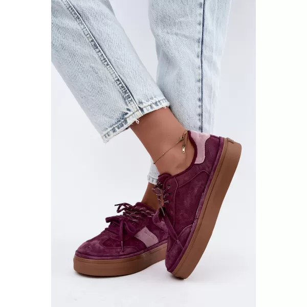  Damen-Sneaker BIG STAR SHOES UU274772 VIOLETTE SCHATTEN 