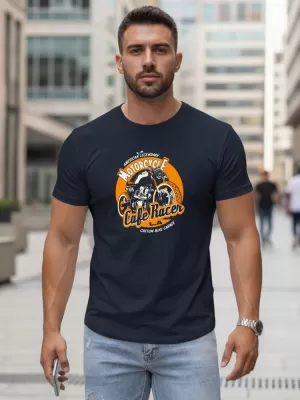 Herren-T-Shirt DSTREET NX5095R-NY DUNKELBLAU