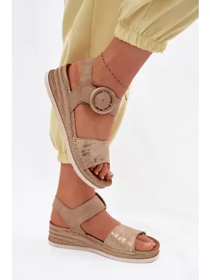 Damensandalen INBLU RV000013 SAND