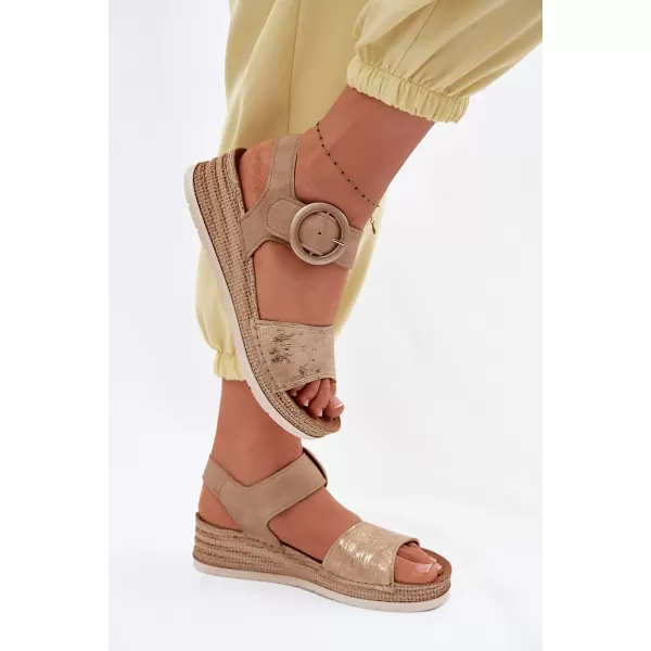  Damensandalen INBLU RV000013 SAND 